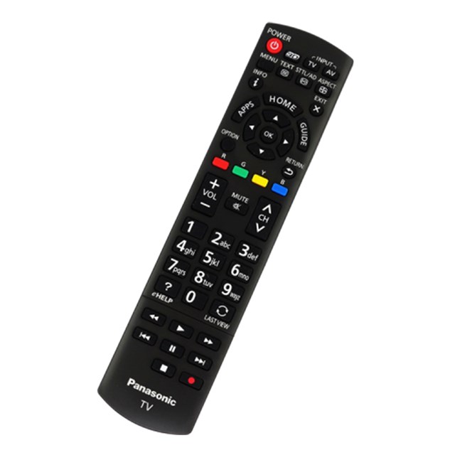 Panasonic tv hot sale remote control